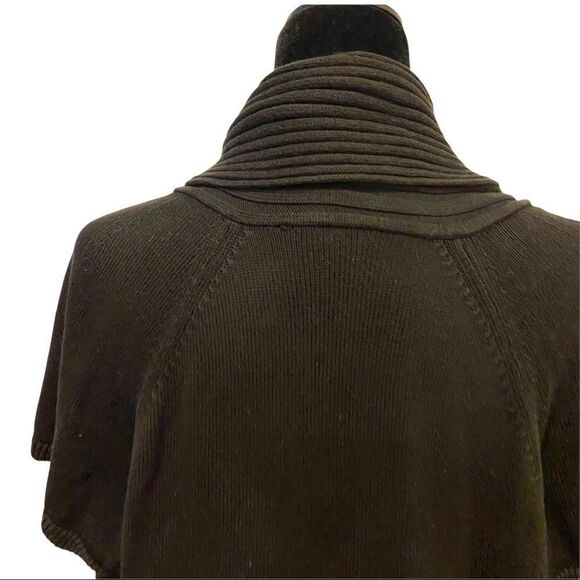 Talbots Black Short Sleeve Shrug Cardigan Sweater‎ Sz XL - Picture 8 of 13